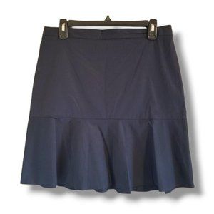 Brooks Brothers Navy Flared Skirt - Size 6